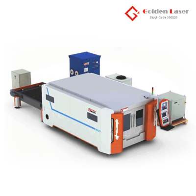 4000w 6000w 8000w Fiber Laser Sheet Cutting Machine - เครื่องตัดไฟเบอร์เลเซอร์ตัดแผ่น Golden Laser