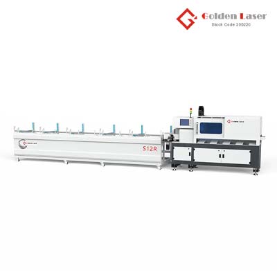 S12R Automatic Round tube fiber laser truncating machine - เครื่องตัดไฟเบอร์เลเซอร์ตัดท่อ Golden Laser